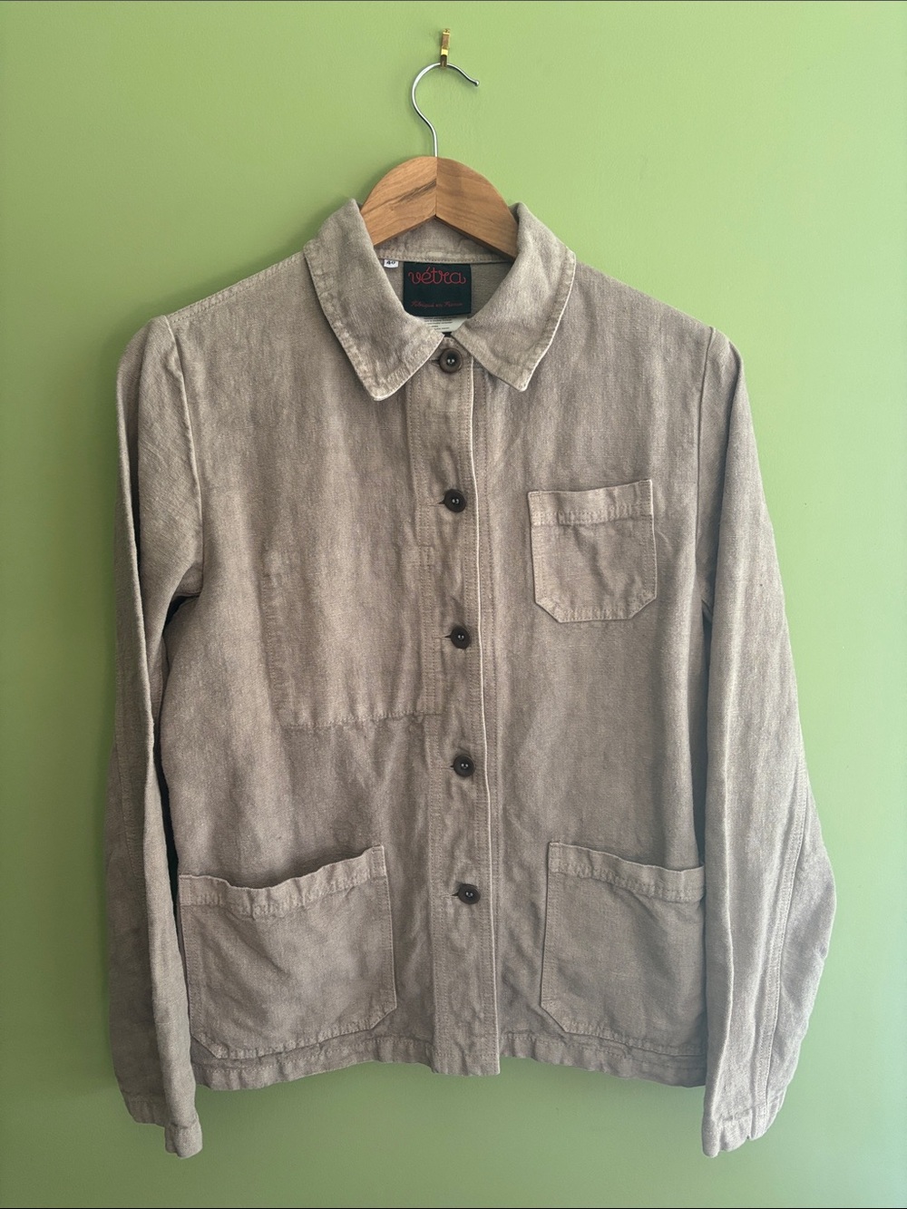 Vetra Linen Work Jacket